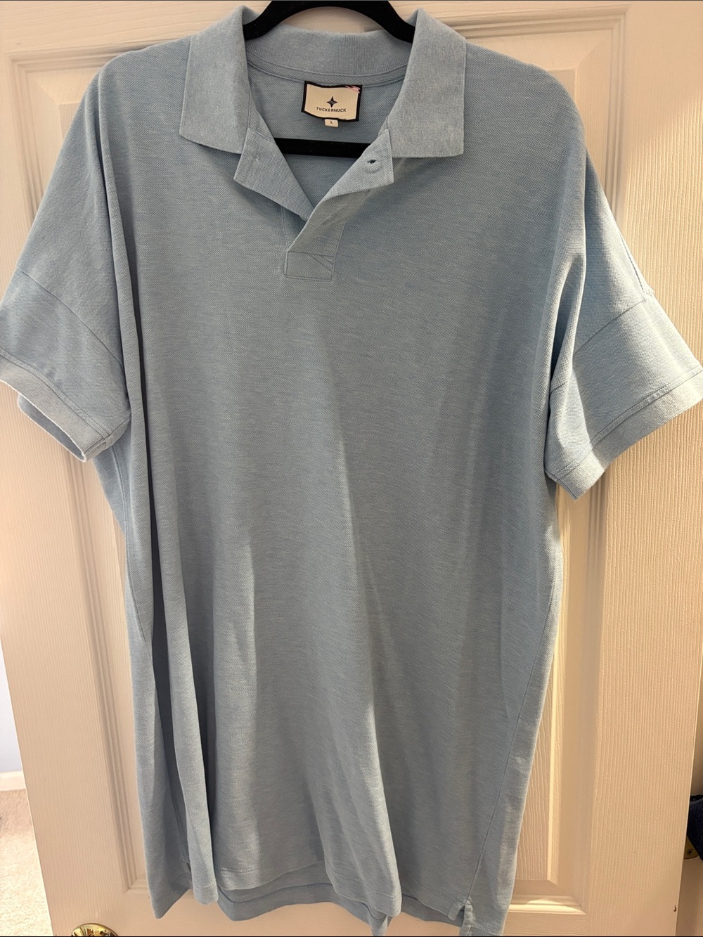 Tuckernuck Light Blue Men's Polo